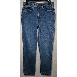 Vintage Chic Tapered Blue Jeans, Petite Sz 14 - 30x28, Made In The USA 20467